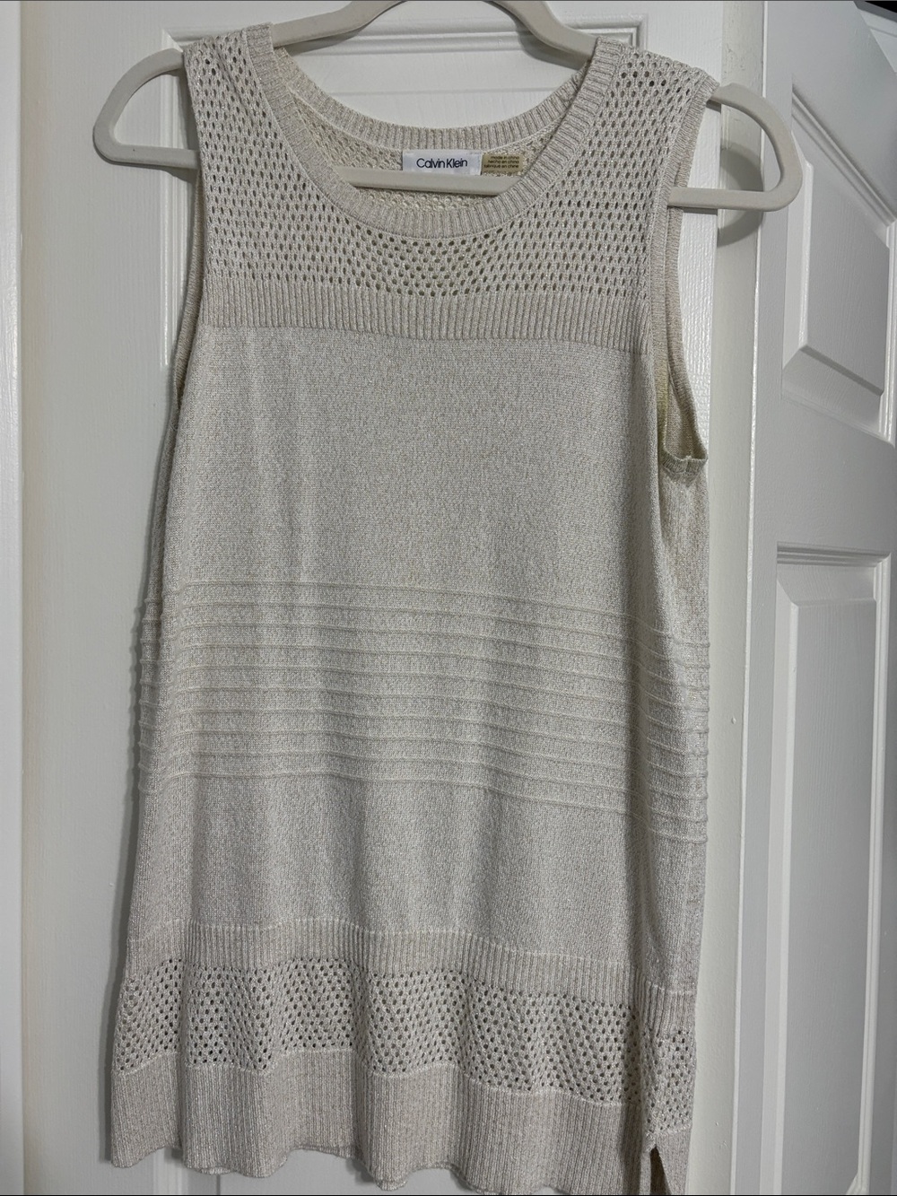 Calvin Klein tank and cardigan 2 piece set